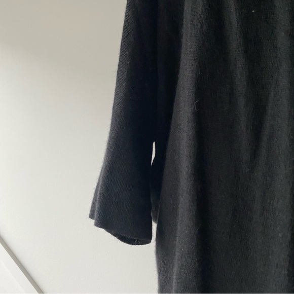 Eileen Fisher Project Alpaca Silk Blend Draped Shawl Wrap - M - Picture 8 of 10